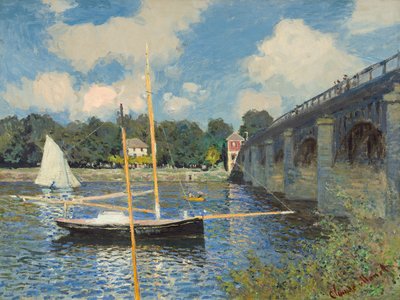 The Bridge at Argenteuil, 1874 by Claude Monet